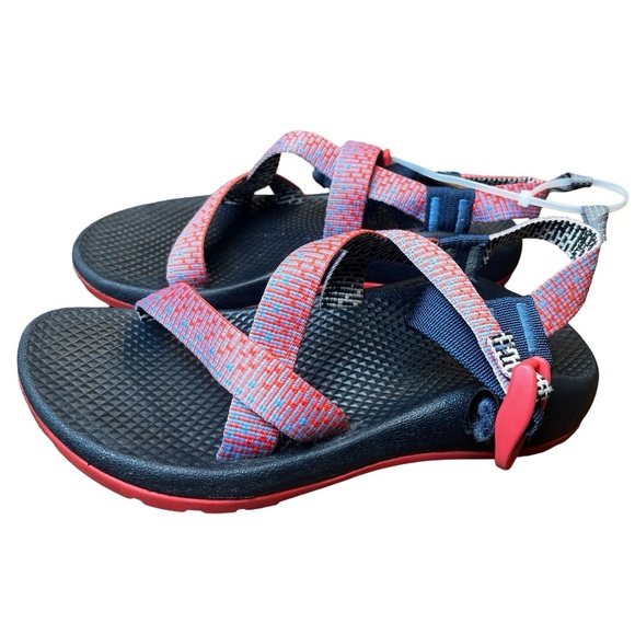 Chaco Z/1 EcoTread Sandal Size 4 Youth Unisex Kids Girls Boy Beach Penny Coral - Picture 5 of 10
